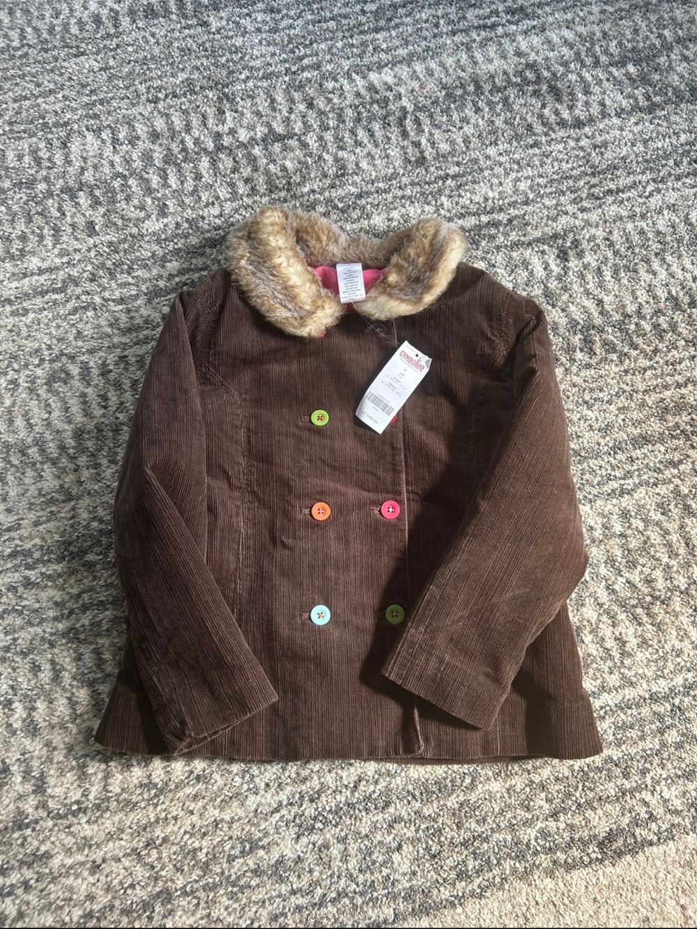 Vintage Girl’s Fall Courdroy Coat Gymboree